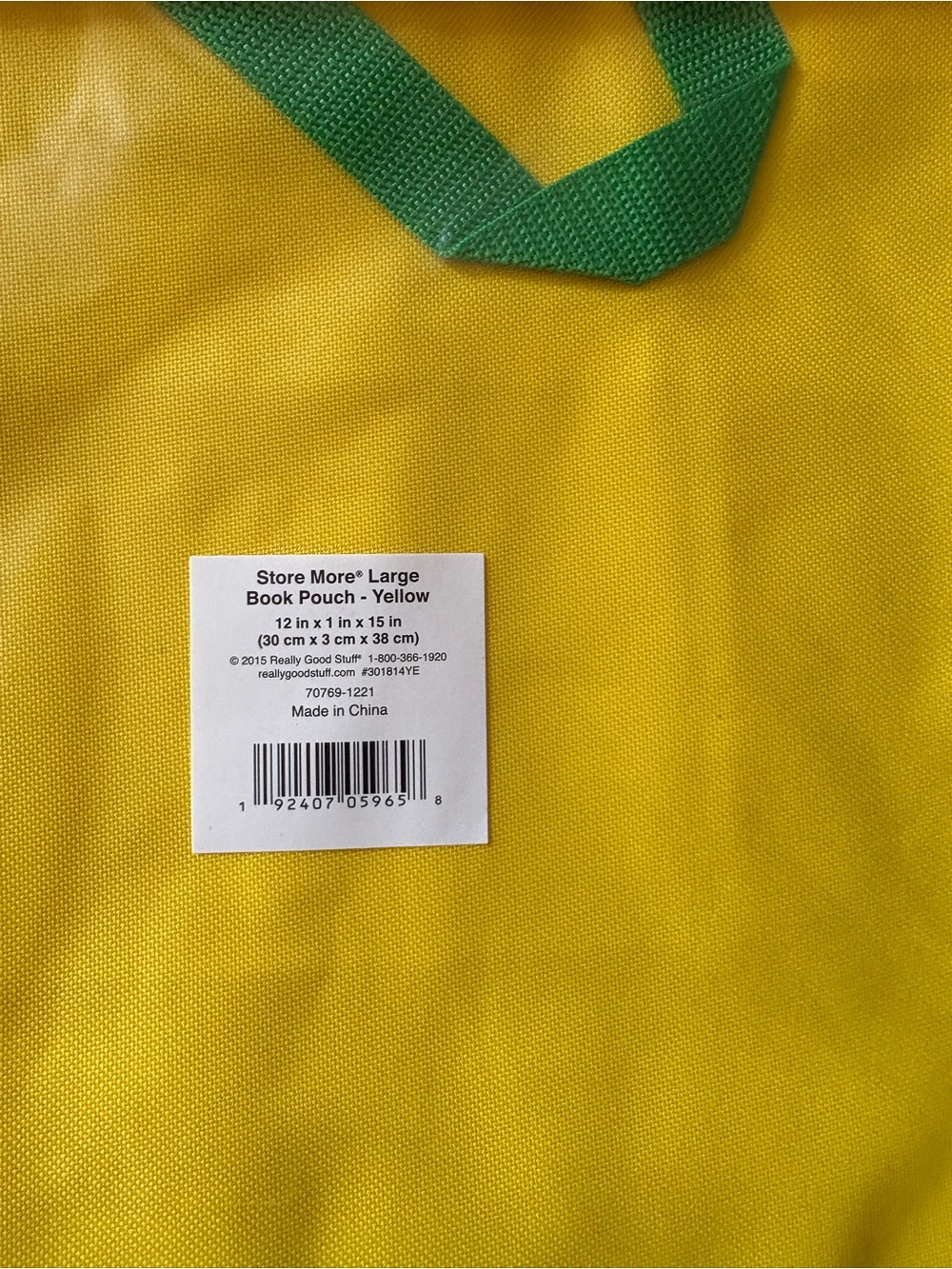 New really good stuff - large book bags Red, Yellow, Blue - Picture 3 of 3